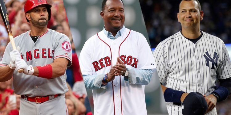 Pedro Martínez 11, A-Rod 26, Pujols 28 en ranking de los mejores Peloteros de la historia de MLB según ESPN